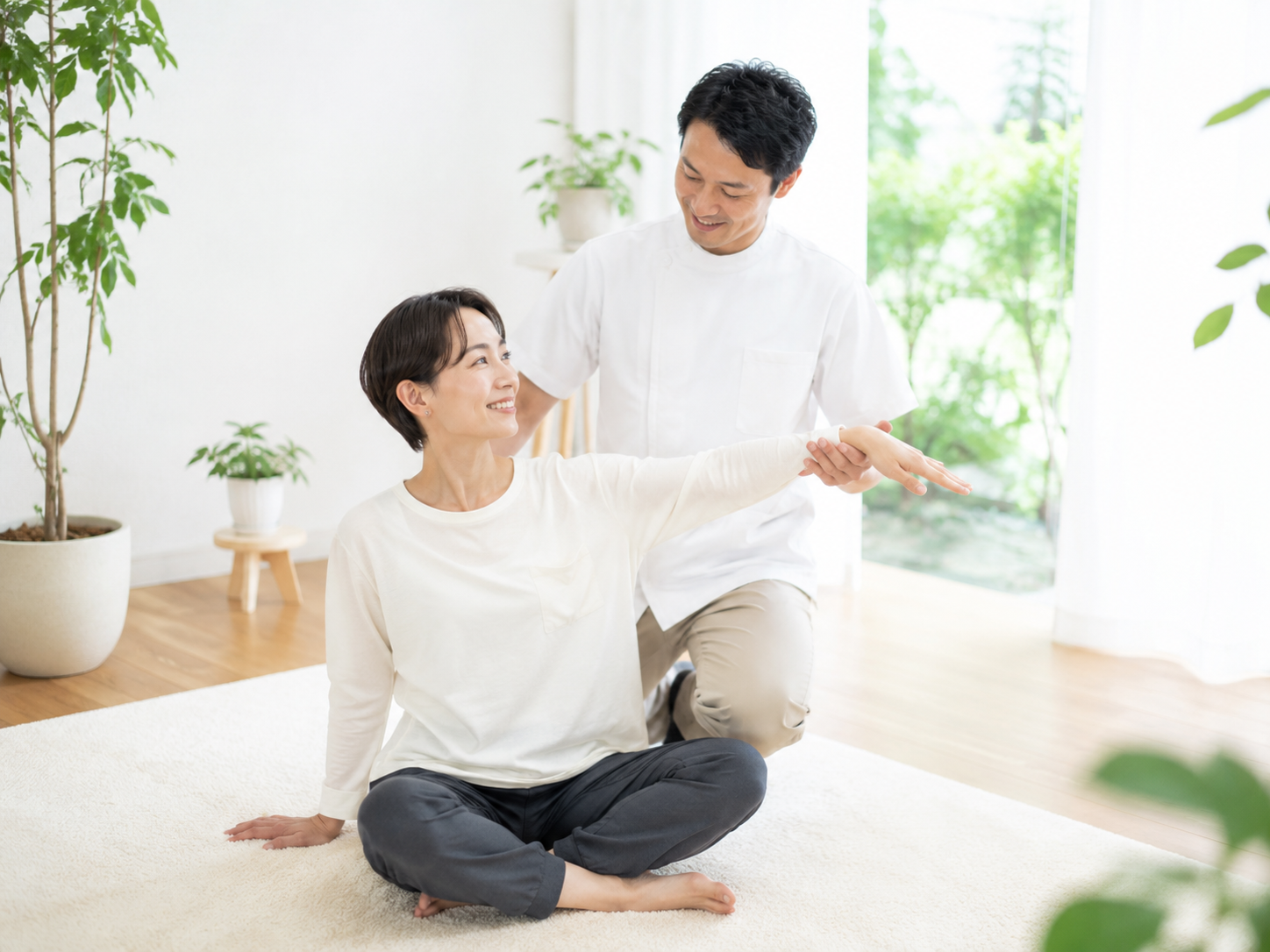運動指導の様子